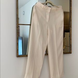 NWT theory dress pants cream/ off white size 6
